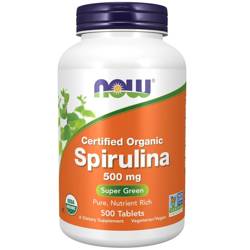 Now Foods Spirulina 500 mg 500 tablet