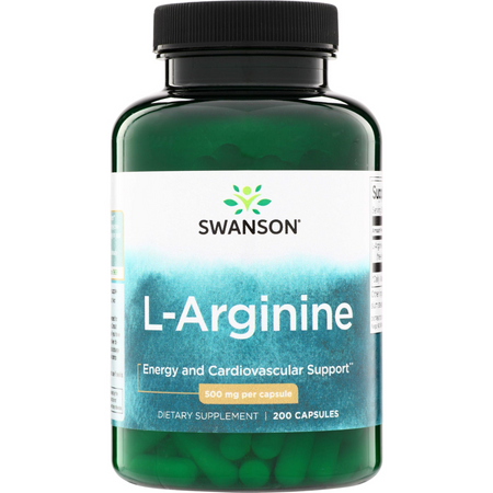 Swanson L-Arginin 500 mg 200 kapslí