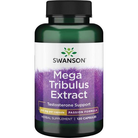 Swanson Mega Kotvičník (Tribulus Terrestris) Extract 250 mg 120 kapslí