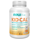 Now Foods Kid Cal Orange 100 žvýkací tablety