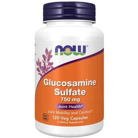 Now Foods Glucosamine Sulfate 750 mg 120 kapslí