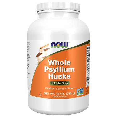Now Foods Psyllium Husks, Whole 340 g