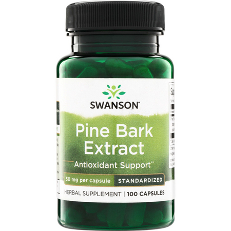 Swanson Borová Kůra (Pine Bark) Extract 50 mg 100 kapslí