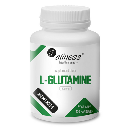 Aliness L-Glutamin 500 mg 100 veg kapslí