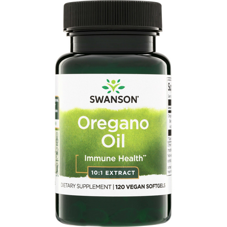 Swanson Oregánový Olej 150 mg 120 kapslí
