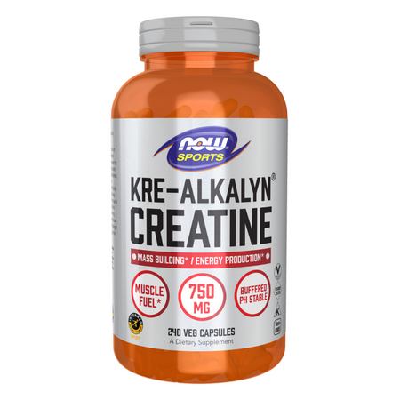 Now Foods Kre-Alkalyn Creatine 240 veg kapslí
