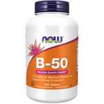 Now Foods Vitamin B-50 Complex 250 tablet