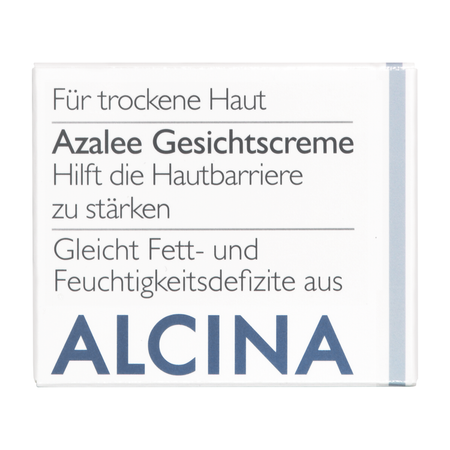 ALCINA For dry skin Facial Cream Azalea – pleťový krém posilující hydrolipidovou bariéru pro suchou pleť, 50 ml