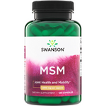 Swanson MSM Metylosulfonylometan 1000 mg 120 kapslí