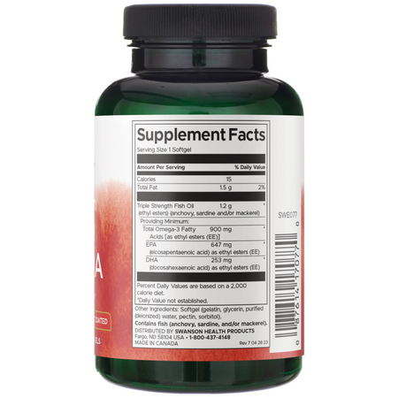 Swanson Triple Strength Super EPA-DHA 60 kapslí
