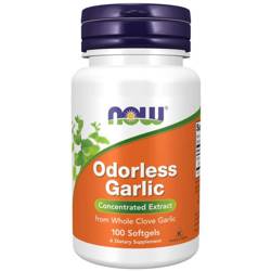 Now Foods Odorless Garlic 100 kapslí