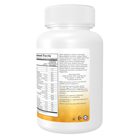 Now Foods Kid Vits Berry Lemonade 120 tablet