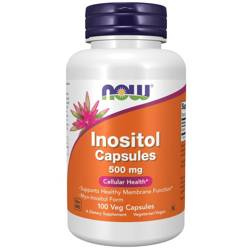 Now Foods Inositol 500 mg 100 veg kapslí