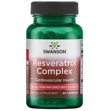 Swanson Resveratrol Complex 60 kapslí