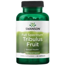 Swanson Kotvičník (Tribulus Terrestris) Fruit 500 mg 90 kapslí