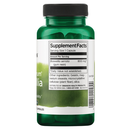 Swanson Boswellia Double Strenght 800 mg 60 kapslí