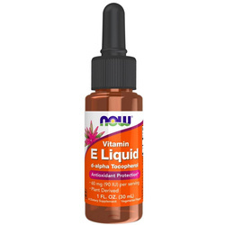 Now Foods Vitamín E Přírodní Liquid 30 ml kapky