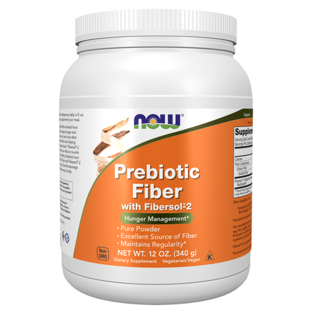 Now Foods Prebiotic Fiber with Fibersol®-2 Powder 340 g