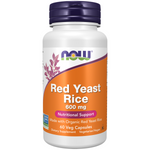 Now Foods Červená Rýže (Red Yeast Rice) 600 mg 60 kapslí
