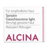 ALCINA For sensitive skin Sensitive Facial Cream Light – zklidňující pleťový krém (light) pro citlivou pleť, 50 ml