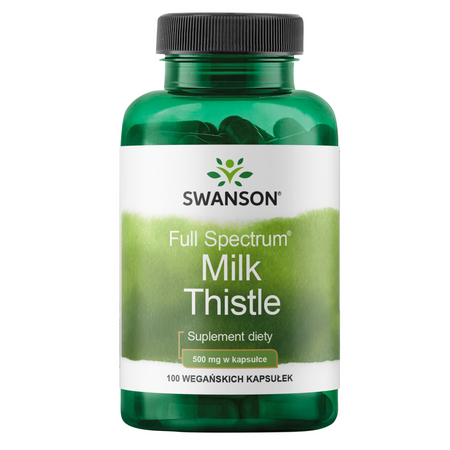 Swanson Ostropestřec Mariánský (Milk Thistle) 500 mg 100 kapslí