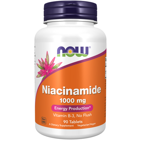 Now Foods Niacyna (Niacinamide) 1000 mg 90 tablet