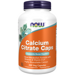 Now Foods Calcium Citrate 240 kapslí