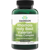Swanson Rhodiola, Holy Basil a Valerian Stress Complex 180 kapslí