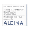 ALCINA For dry skin Facial Cream Fennel – pleťový krém pro suchou, drsnou a šupinatou pleť, 50 ml