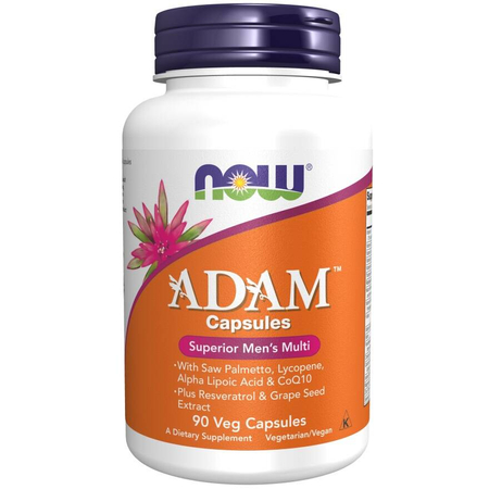 Now Foods ADAM Capsules Mens Multiple Vitamin 90 kapslí