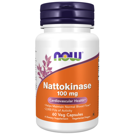 Now Foods Nattokinase 100 mg 60 kapslí