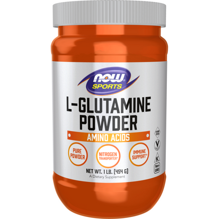 Now Foods L-Glutamin Pudr 454 g