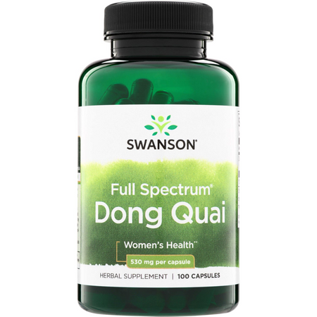 Swanson Andělika Čínská (Dong Quai) 530 mg 100 kapslí