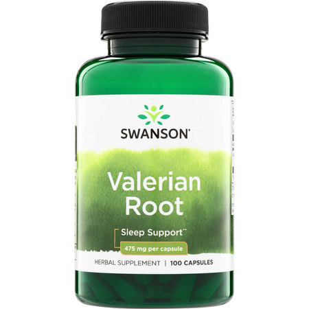 Swanson Kozlík Lékařský (Valeriana) 475 mg 100 kapslí