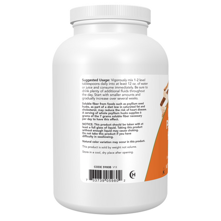 Now Foods Psyllium Husks, Whole 340 g