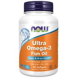 Now Foods Ultra Omega-3 180 kapslí