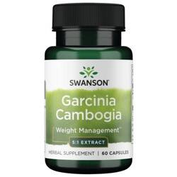 Swanson Garcinia Cambogia 80 mg 60 kapslí