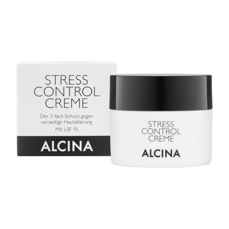 ALCINA N°1 Stress Control Cream – pleťový krém s SPF15 a antioxidační ochranou, 50 ml