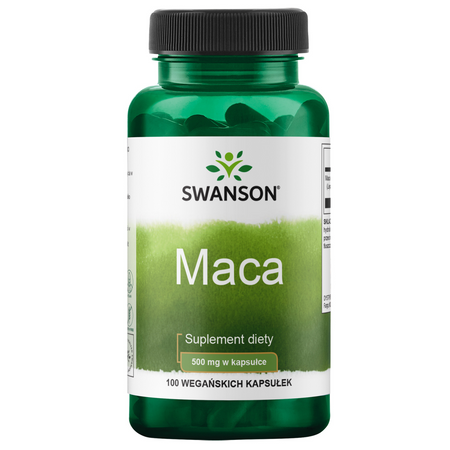 Swanson Maca (Lepidium meyenii) 500 mg 100 kapslí