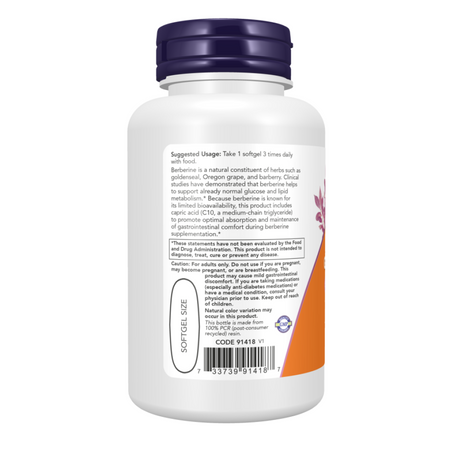 Now Foods Berberine Glucose Support 60 kapslí