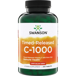 Swanson Vitamín C 1000 mg Růže šípková Time-Released 250 tablet