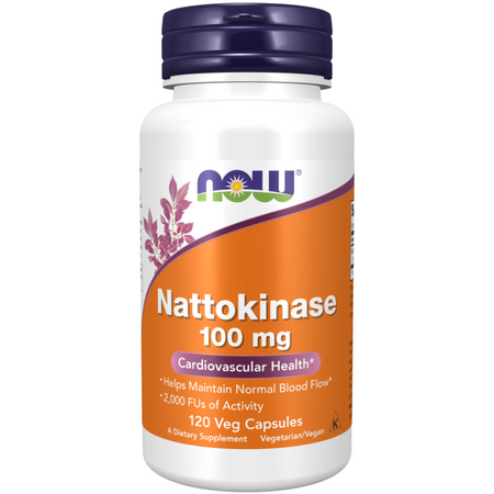 Now Foods Nattokinase 100 mg  120 kapslí