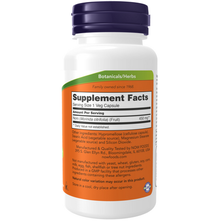 Now Foods Noni 450 mg 90 kapslí