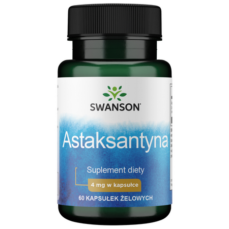 Swanson Astaxanthin 4 mg 60 kapslí