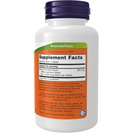 Now Foods Garlic 5000 90 tablet