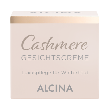 ALCINA Cashmere Face Cream – vyhlazující pleťový krém s kašmírovým extraktem pro suchou pleť, 50 ml