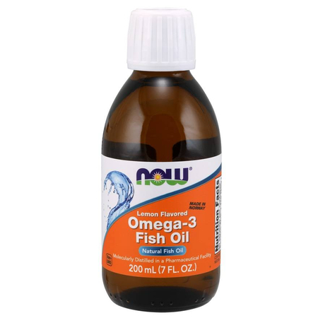 Now Foods Omega-3 Fish Oil Liquid 200 ml