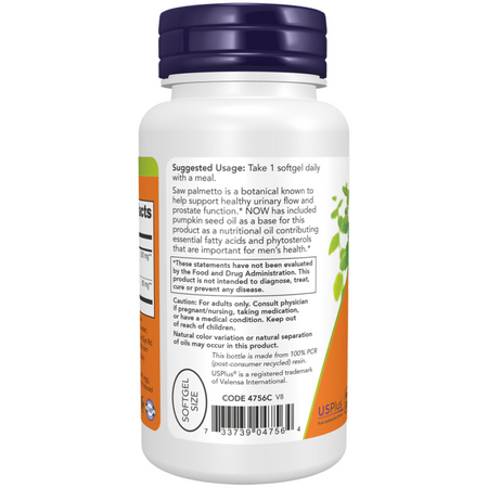 Now Foods Saw Palmetto Extract 320 mg 90 veg kapslí
