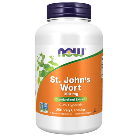 Now Foods Třezalka (St. John's Wort) 300 mg Extract 250 veg kapsli