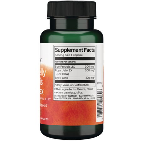 Swanson Royal Jelly Propolis Complex 60 kapslí